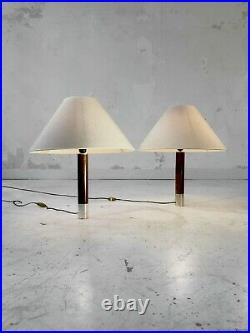 1960 2 LAMPES ART-DECO MODERNISTE SHABBY-CHIC Gio Ponti Adnet