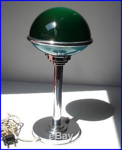 Ancienne Lampe ART DECO Bauhaus ILRIN Jlrin Modernist Table Lamp 1920 1930's
