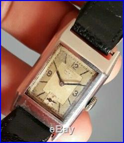 Belle Montre Vintage mouvement mécanique GLYCINE Art-deco Old Watch 1930