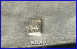 Boulenger 12 portes couteaux metal argente en coffret d'origine