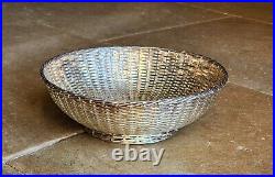 Christofle Coupe A Fruit Metal Argenté Art Deco Gallia