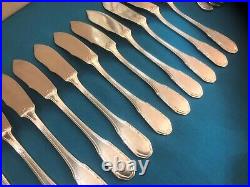Couverts à poisson SFAM métal argenté Modèle ART DECO Couteau Fourchette Table