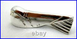Ercuis 12 porte-couteaux animaux métal argenté, rares, Art Déco, excellent état