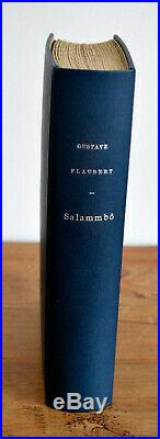 FLAUBERT SCHMIED Salammbô Le Livre 1923 Art-Déco 6 hors-texte rehauts or argent