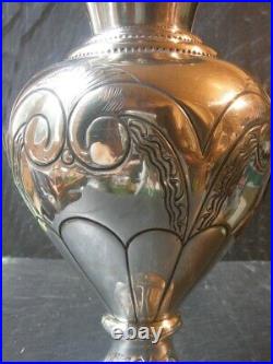 Grand Vase ART DECO en ARGENT Massif 212 g. Vers 1940 ART DECO SILVER VASE