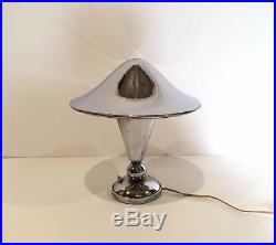 Jolie Lampe de bureau / chevet Art Déco Vintage des années 50's