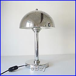 Lampe champignon Bauhaus art deco années 30 40 style Wagenfeld / Jucker 1930