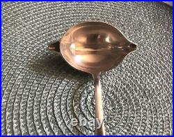Louche à sauce gras / maigre CHRISTOFLE modèle ALBATROS métal argenté ART DECO