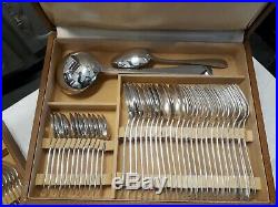 Ménagère 101 pièces ART DÉCO métal argenté Orf. LIBERTY couteaux fourchettes