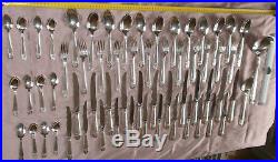 Ménagère BAYARD métal argenté art déco GRAND PRIX 62 pièces dont 24 couteaux