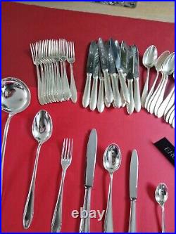 Ménagère Baltic Art Déco Ercuis 62 Pieces Super Metal Argente