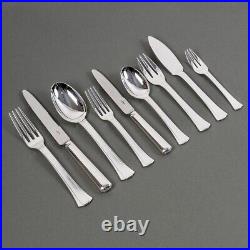 Ménagère Couvert Art Déco Dinard Argent Jean Puiforcat Sterling Silver Flatware