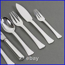 Ménagère Couvert Art Déco Dinard Argent Jean Puiforcat Sterling Silver Flatware