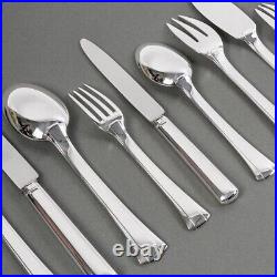 Ménagère Couvert Art Déco Dinard Argent Jean Puiforcat Sterling Silver Flatware