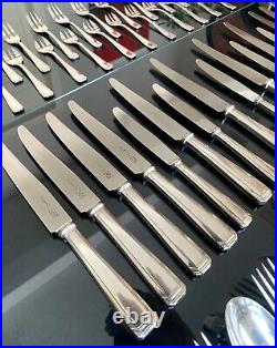 Ménagère en Métal Argenté Art Déco Service Couverts Couteaux Vaisselle