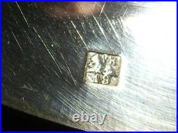 Ménagère métal argenté poinçon Apollo 49 pièces en coffret Art Déco