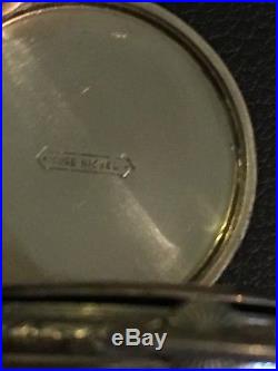 Montre Art Deco Suisse 1930 TIEGA Pocket Watch SWISS Taschenuhr Reloj Orologio