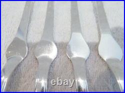 Rare 5 fourchettes à homard métal argenté art deco Ercuis Louviers lobster forks