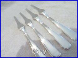 Rare 5 fourchettes à homard métal argenté art deco Ercuis Louviers lobster forks