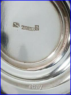 Service Apollo art déco thé café métal argenté Art deco silver plated service