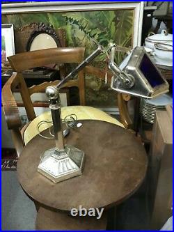Superbe Lampe Pirouett pied art déco modèle peu courant réélectrifié époque 1920