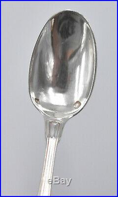 Tetard Freres 12 CUILLERES A MOKA ARGENT MASSIF MINERVE ART DECO silver spoon