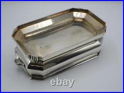 Tetard Rare Coupe Ou Jardiniere Argent Massif Poincon Minerve Art Deco