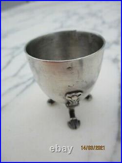 Timbale gobelet argent massif art deco Marie silver goblet