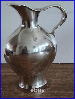 Wilkens Argent STERLING 925 ORFÈVRE G. L. PICHET, BROC, VERSEUSE, Carafe ART DÉCO