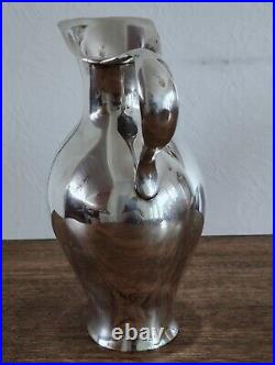 Wilkens Argent STERLING 925 ORFÈVRE G. L. PICHET, BROC, VERSEUSE, Carafe ART DÉCO