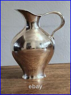 Wilkens Argent STERLING 925 ORFÈVRE G. L. PICHET, BROC, VERSEUSE, Carafe ART DÉCO