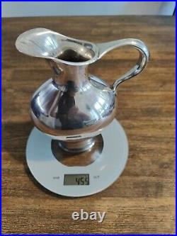 Wilkens Argent STERLING 925 ORFÈVRE G. L. PICHET, BROC, VERSEUSE, Carafe ART DÉCO